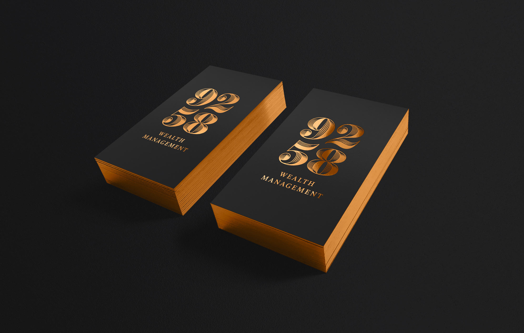 9258 Wealth Management Business Cards