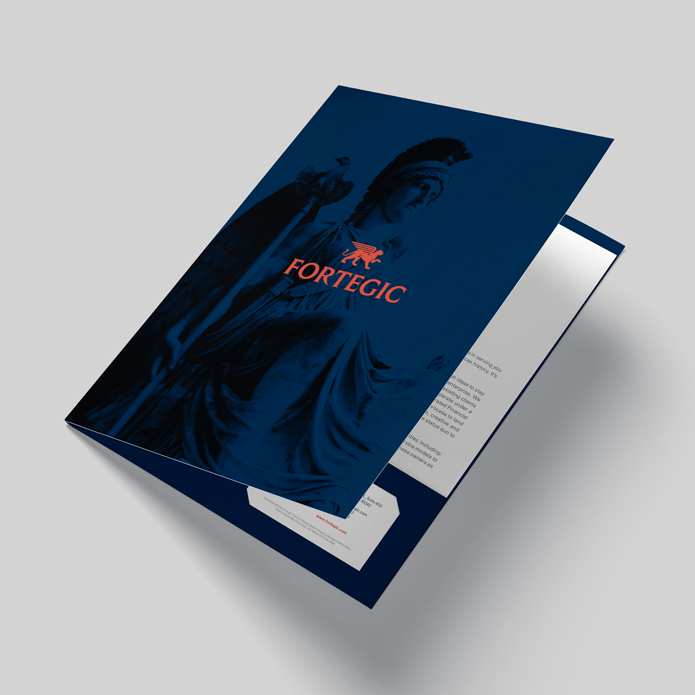 Fortegic presentation folder
